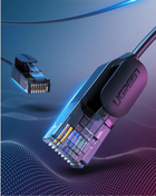 Патч-корд Ugreen NW122 Cat 6 А Pure Copper Ethernet Cable OD2.8 2 м Black (6957303873340) - зображення 3