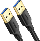 Kabel Ugreen US128 USB Type-A 3.0 2 m Black (6957303813711) - obraz 1