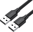 Kabel Ugreen US102 USB 2.0 1.5 m Black (6957303813100) - obraz 1