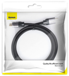 Kabel Baseus Enjoyment Series 4KHD Male To 4KHD Male Adapter Cable 1 m Dark gray (CAKSX-B0G) - obraz 6