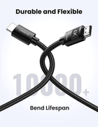 Кабель Ugreen HD119 4K HDMI Cable Male to Male Braided 3 м Black (6957303841028) - зображення 2
