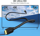 Kabel Choetech HDMI V.2.1, 2 m Black (XHH-TP20) - obraz 2