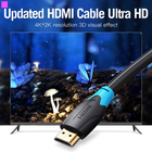 Кабель Vention HDMI-HDMI, 3 м v2.0 Black (6922794732674) - зображення 7