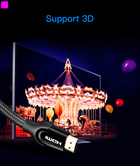 Кабель Vention HDMI-HDMI, 1 м v2.0 Black (VAA-B05-B100) - зображення 14