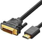 Kabel Ugreen HD106 HDMI Male to DVI (6957303831166) - obraz 1