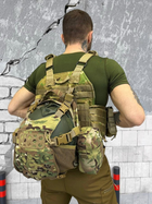Рюкзак штурмовой Stryker Мультикам крепления паук для шлема 15л - изображение 1