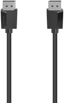 Kabel Hama Displayport M/M 0.75 m Black (4047443444677) - obraz 1