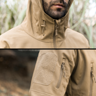 Тактическая куртка sand ply-6 pave l khaki hawk - изображение 4