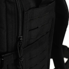 Тактический рюкзак 36 л Черний MIL-TEC Assault Laser Cut 36L Black с системой MOLLE Военный рюкзак Армейский Штурмовой Водоотталкивающий - изображение 8