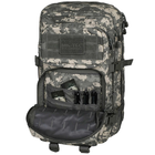 Тактический рюкзак 36 л Серый Пиксель MIL-TEC Assault 36L Digital UCP с системой MOLLE Военный рюкзак Армейский Штурмовой Водоотталкивающий - изображение 11
