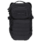 Тактичний рюкзак 20 л Чорний MIL-TEC Assault Small 20L Black з системою MOLLE Військовий Рюкзак Армійський Штурмовий Водовідштовхуючий - зображення 5