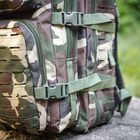 Тактический Военный рюкзак на 36 л Камуфляж Вудленд Warrior Assault Laser Cut 36L Woodland с системой MOLLE Штурмовой - изображение 8