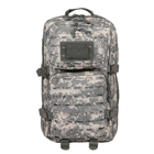 Тактический рюкзак 36 л Серый Пиксель MIL-TEC Assault Laser Cut 36L Digital UCP с системой MOLLE Военный рюкзак Армейский Штурмовой Водоотталкивающий - изображение 3