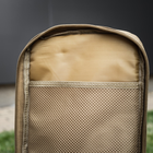 Тактичний рюкзак 30 л Койот з системою MOLLE Військовий рюкзак на 30 літрів DOMINATOR Армійський Штурмовий Рюкзак Водовідштовхуючий - зображення 11