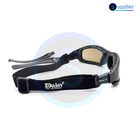Захисні тактичні окуляри з поляризацією Daisy X7 Black + 4 комплекти лінз - зображення 4