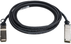 Kabel Qnap QSFP+ M/M 3 m Black (4713213515129) - obraz 1