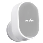 Держатель для ручной душевой лейки MVM пластиковый серый BP-27 white/gray