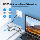 USB-хаб Vention USB 3.1 Type-C HDMI / VGA / USB 3.0 / PD 100 Вт Hub 4-in-1 (6922794754706) - зображення 6