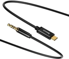Кабель Baseus Yiven Type-C male To 3.5 male Audio Cable M01 Black (CAM01-01) - зображення 2