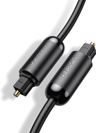 Кабель Ugreen AV122 Toslink Optical Male to Male Audio Cable 1.5 м Black (6957303878918) - зображення 3