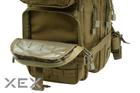 Рюкзак тактичний 2Е, 25L, Molle, зелений (2E-MILTACBKP-25L-OG) - зображення 13