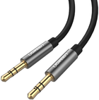 Кабель Ugreen AV119 3.5 мм to 3.5 мм Audio Cable 3 м Black (6957303817368) - зображення 3