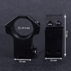 Кільця Target GM-011 25.4 мм на ластівчин хвіст 11 мм - зображення 4