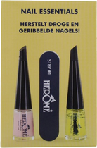 Zestaw Herome Nail Essentials olejek do paznokci 4 ml + polerka + baza do paznokci 4 ml (8711661066633) - obraz 1