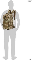 Тактический рюкзак ESDY 3P 25 л Мультикам (11962164) - изображение 3