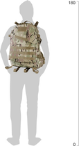 Тактический рюкзак ESDY 3D 30 л Мультикам (11962165) - изображение 3