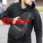 Тактична сумка ESDY EDC плечова 7 л Чорна (11939754) - зображення 3