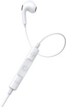 Навушники Baseus Encok 3.5 мм lateral in-ear Wired Earphone H17 White (NGCR020002) - зображення 4