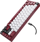 Клавіатура бездротова Motospeed BK67 Longhua Red Bluetooth / USB Red (BK67 RED RED switch) - зображення 2