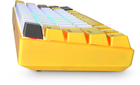 Клавіатура бездротова Motospeed BK67 Longhua Red Bluetooth / USB Yellow (BK67 yellow RED swit) - зображення 7