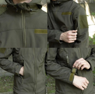 Тактический костюм Soft Shell военный L олива - изображение 8