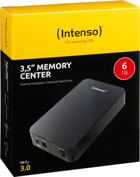 Жорсткий диск Intenso 3.5 6ТБ Memory Center Чорний (6031514) - зображення 3