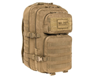 Рюкзак тактичний Mil-Tec Assault Pack Large 36 л - Coyote Brown - зображення 2