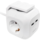 Listwa zasilająca LogiLink LPS227 Socket cube 4x White - obraz 7