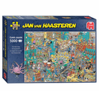 Пазл Jumbo Jan van Haasteren The Music Shop 5000 елементів (8710126200506) - зображення 1