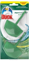 Podwójna zawieszka do toalet Duck Aqua Green 4 w 1 2x40 g (5000204016550) - obraz 1