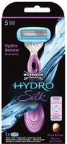 Maszynka do golenia Wilkinson Sword Hydro Silk z wymiennymi ostrzami dla kobiet 1 szt (4027800039432) - obraz 1