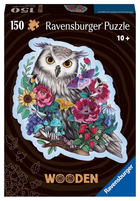 Puzzle drewniane Ravensburger Owl 150 elementów (4005556175116) - obraz 1