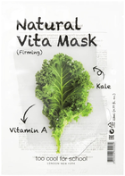 Maska do twarzy Too Cool For School Natural Vita Mask naturalna ujędrniająca Firming 23 g (8809658624482) - obraz 1