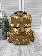 Однолямочный рюкзак sahara Пиксель 15л - изображение 5