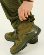 Мужские брюки-карго повседневные, штаны карго хаки ткань канвас 52 - изображение 5