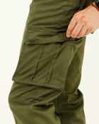 Чоловічі штани-карго на кожен день, штани карго хакі тканина канвас 50 - зображення 7