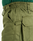 Брюки мужские Карго повседневные с карманами, ткань канвас цвет олива 56 - изображение 5