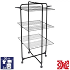 Сушарка для білизни підлогова Casa Si Athletic 3 Black (CS92185E04E)