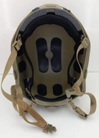 Страйкбольный шлем Future Assault Helmet без отверстий Олива (Airsoft / Страйкбол) - изображение 2