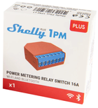 Розумний перемикач Shelly "Plus 1PM" Wi-Fi одноканальний 16 А облік електроенергії (3800235265017) - зображення 3